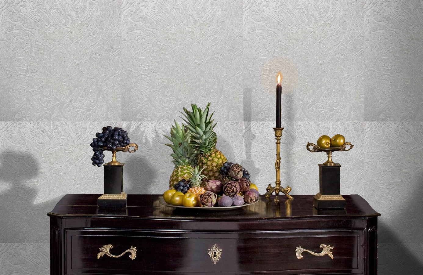 Обои 82453 фото в интерьере гостиной