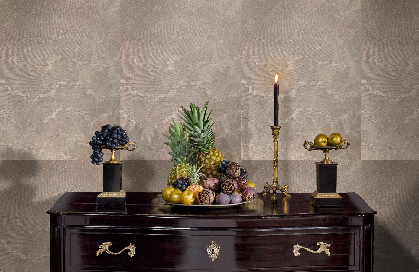 Обои 82467 фото в интерьере гостиной