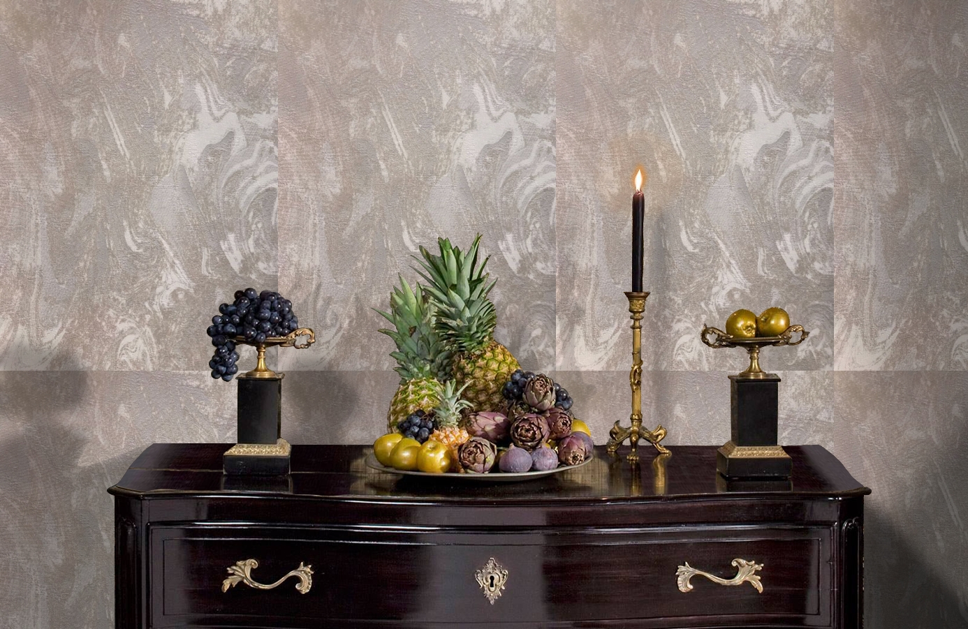 Обои 82471 фото в интерьере гостиной