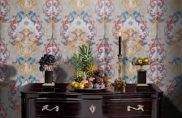 Обои 82801 фото в интерьере гостиной превью