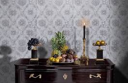 Обои 82826 фото в интерьере гостиной превью