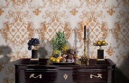 Обои 82858 фото в интерьере гостиной превью