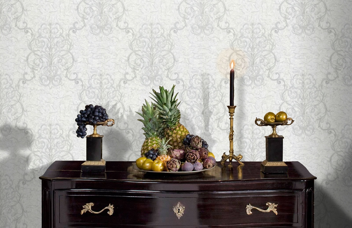 Обои 83303 фото в интерьере гостиной