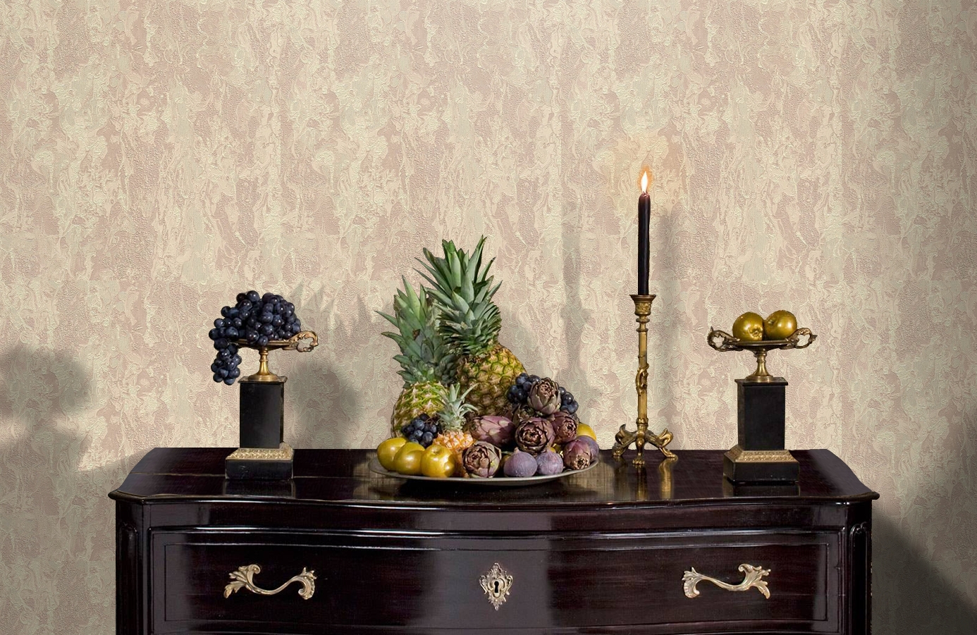 Обои 83439 фото в интерьере гостиной