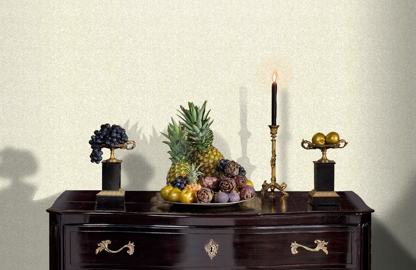 Обои 83468 фото в интерьере гостиной