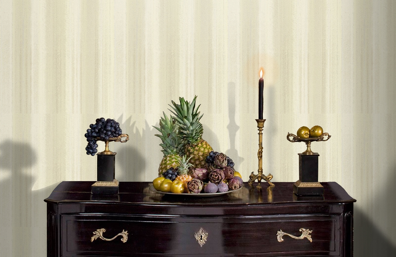 Обои 83489 фото в интерьере гостиной