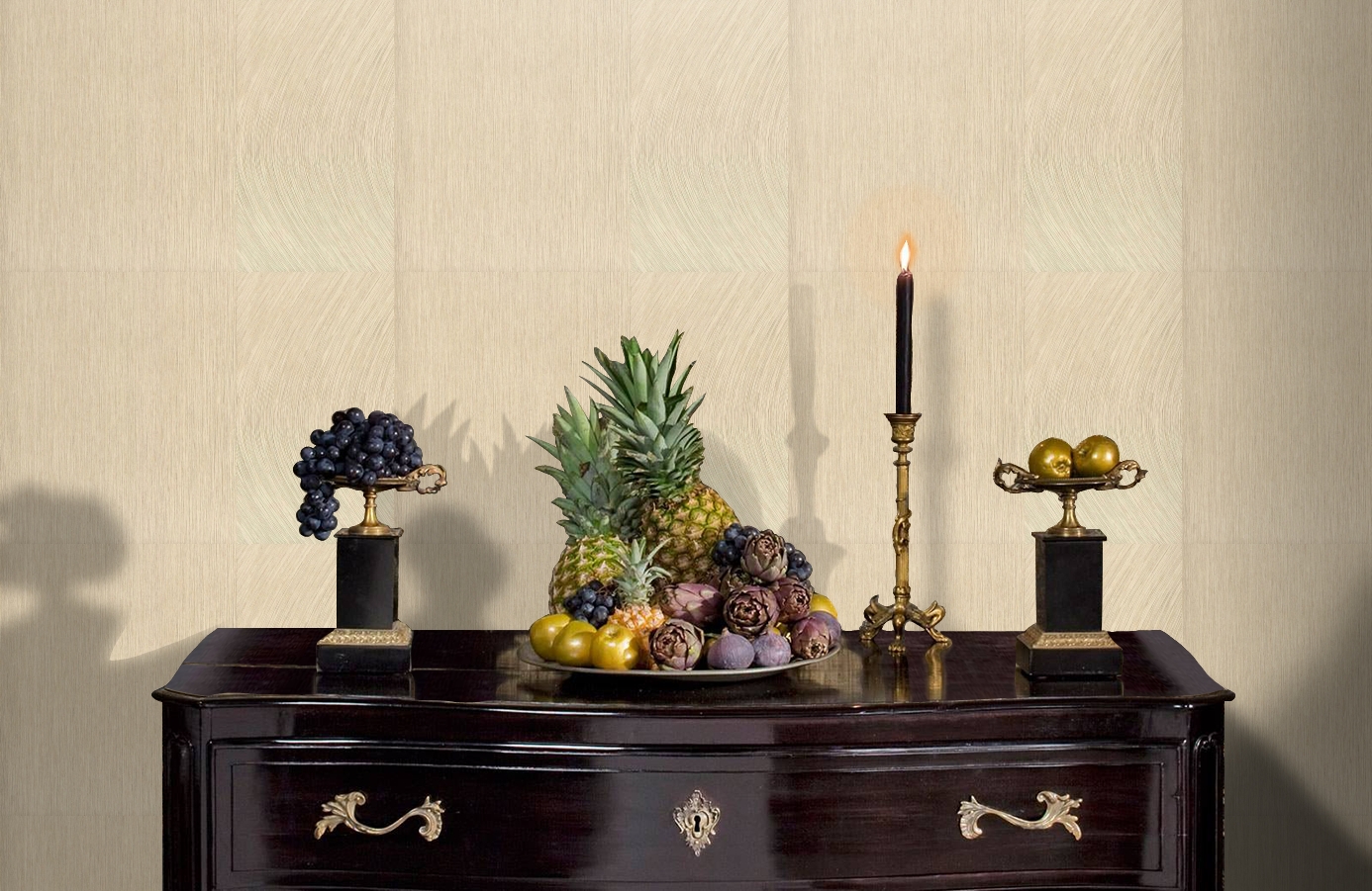 Обои 1051-05 фото в интерьере гостиной