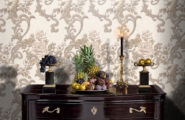 Обои 1069-02 фото в интерьере гостиной превью