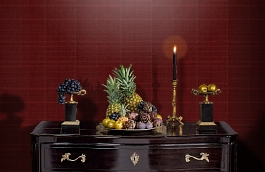 Обои 106A105 фото в интерьере гостиной превью