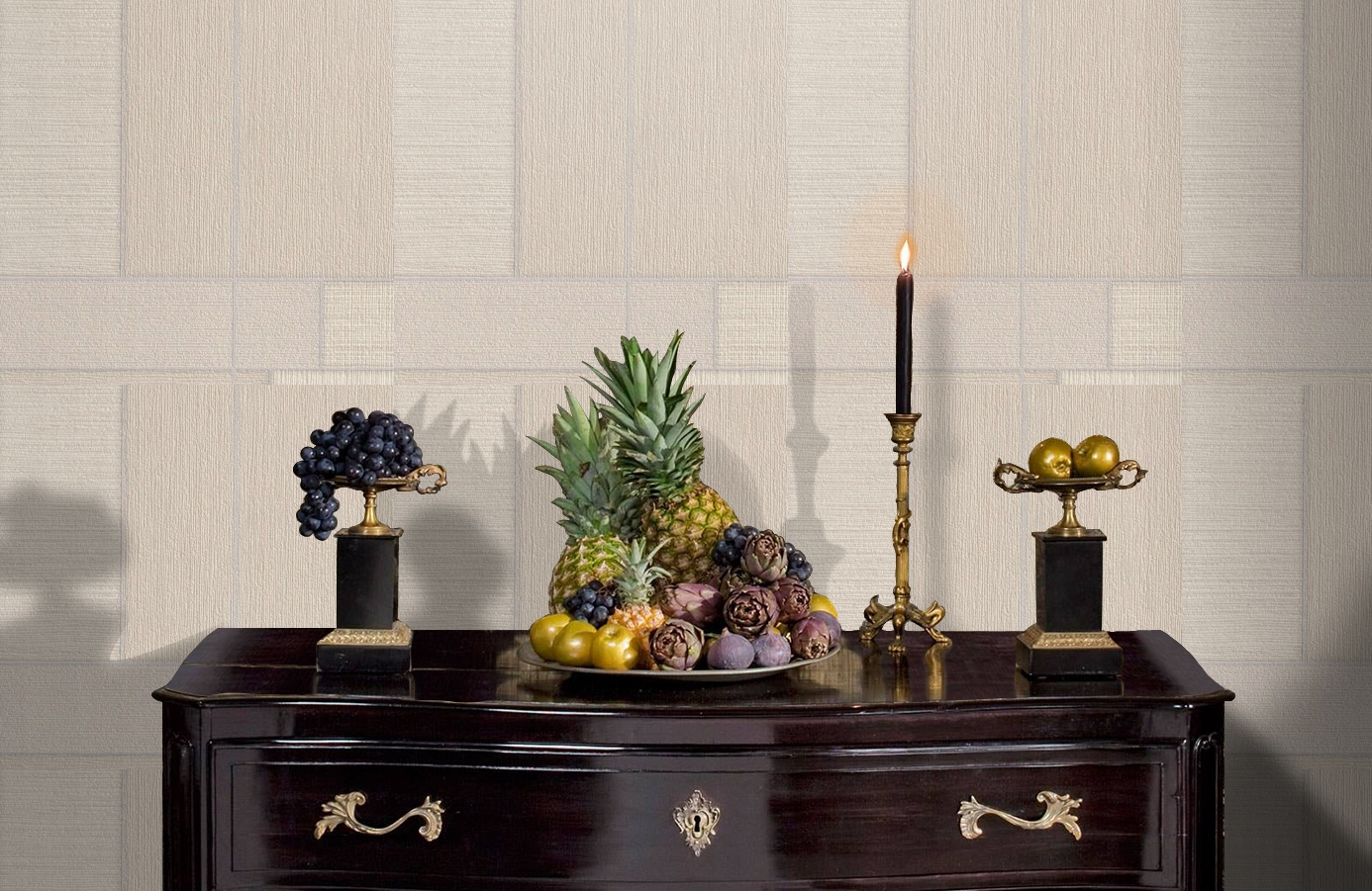 Обои 1119-01 фото в интерьере гостиной