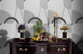 Обои 1127-11 фото в интерьере гостиной превью