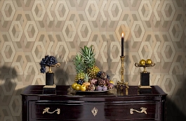 Обои 1137-02 фото в интерьере гостиной превью