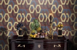 Обои 1137-07 фото в интерьере гостиной превью