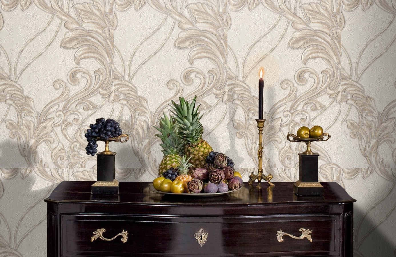 Обои 1153-01 фото в интерьере гостиной