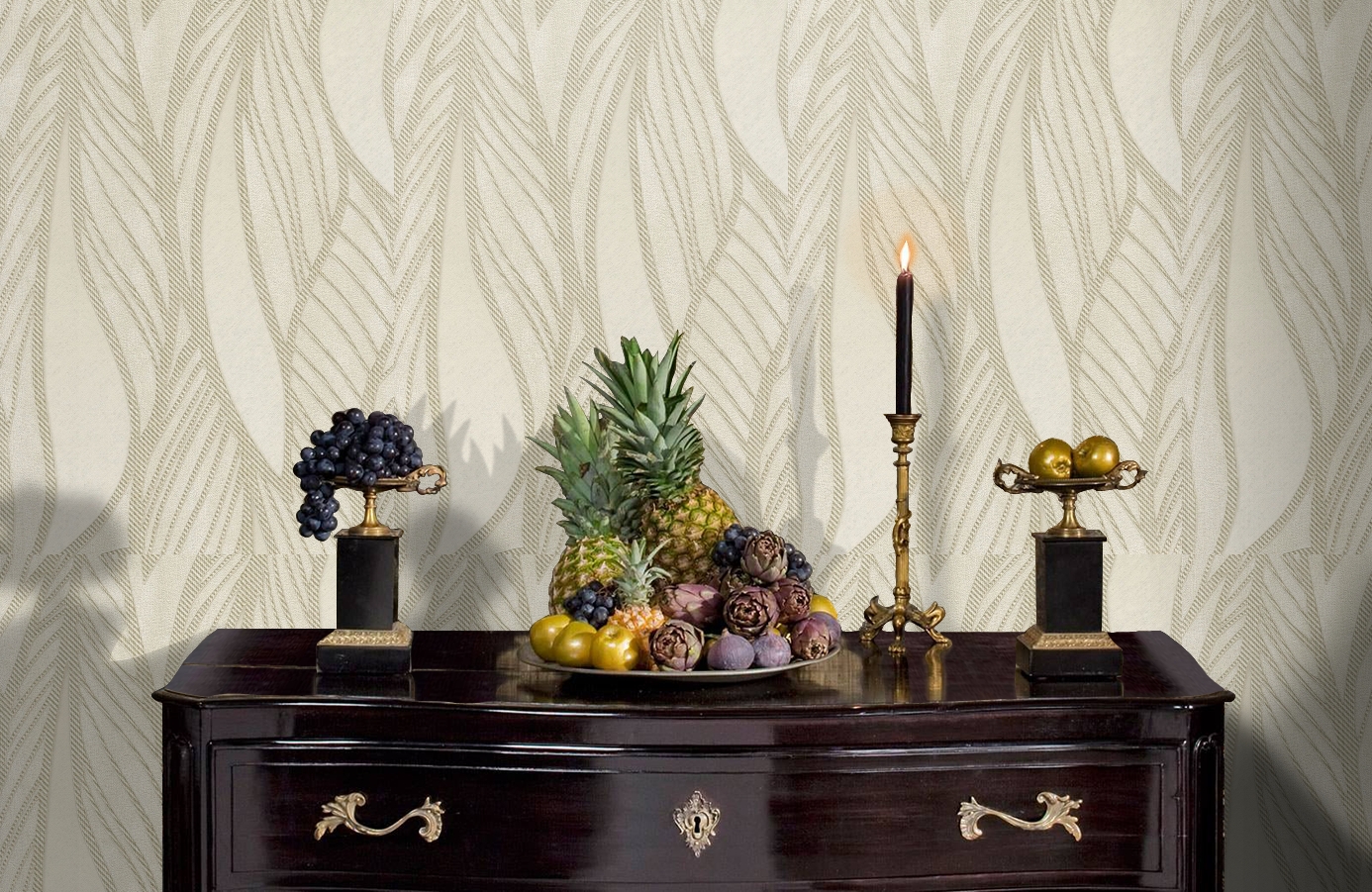 Обои 1163-01 фото в интерьере гостиной