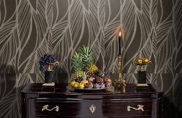 Обои 1163-12 фото в интерьере гостиной превью