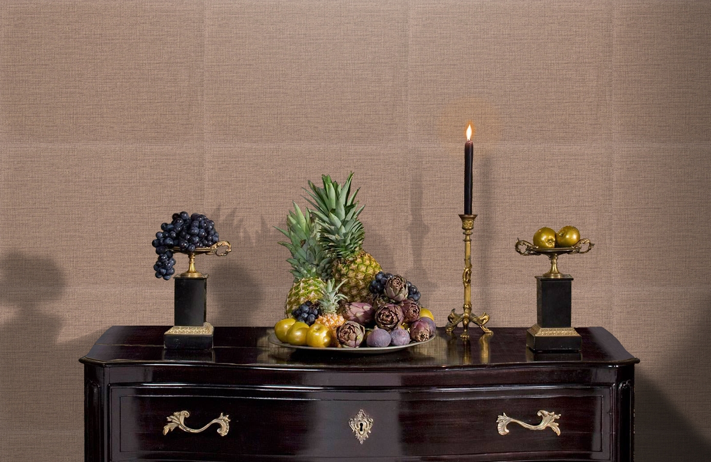 Обои 1172-12 фото в интерьере гостиной