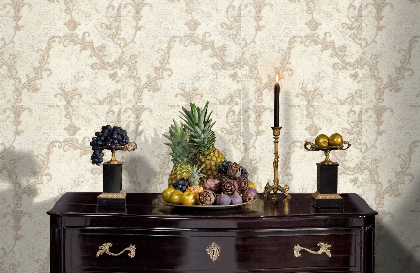 Обои 33302 фото в интерьере гостиной