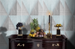 Обои 3472-5 фото в интерьере гостиной превью