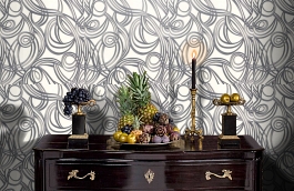 Обои 3491-7 фото в интерьере гостиной превью