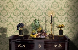 Обои 3560-4 фото в интерьере гостиной превью