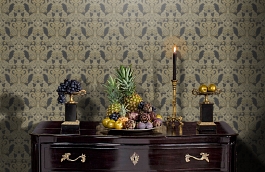 Обои 3644-7 фото в интерьере гостиной превью