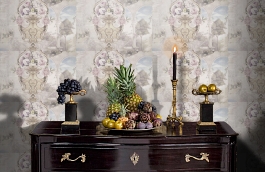 Обои 4035-5 фото в интерьере гостиной превью