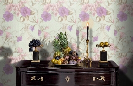 Обои 4324-6 фото в интерьере гостиной превью