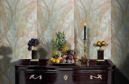 Обои 43925 фото в интерьере гостиной превью