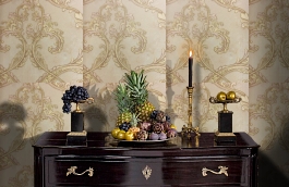 Обои 43958 фото в интерьере гостиной превью