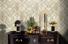 Обои 46036 фото в интерьере гостиной превью