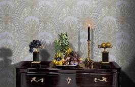 Обои 46241 фото в интерьере гостиной превью