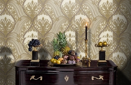 Обои 46245 фото в интерьере гостиной превью