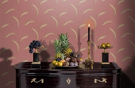 Обои 6128-6 фото в интерьере гостиной превью