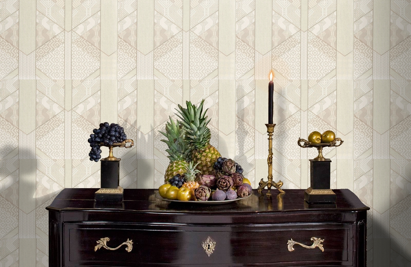 Обои 7004-17 фото в интерьере гостиной