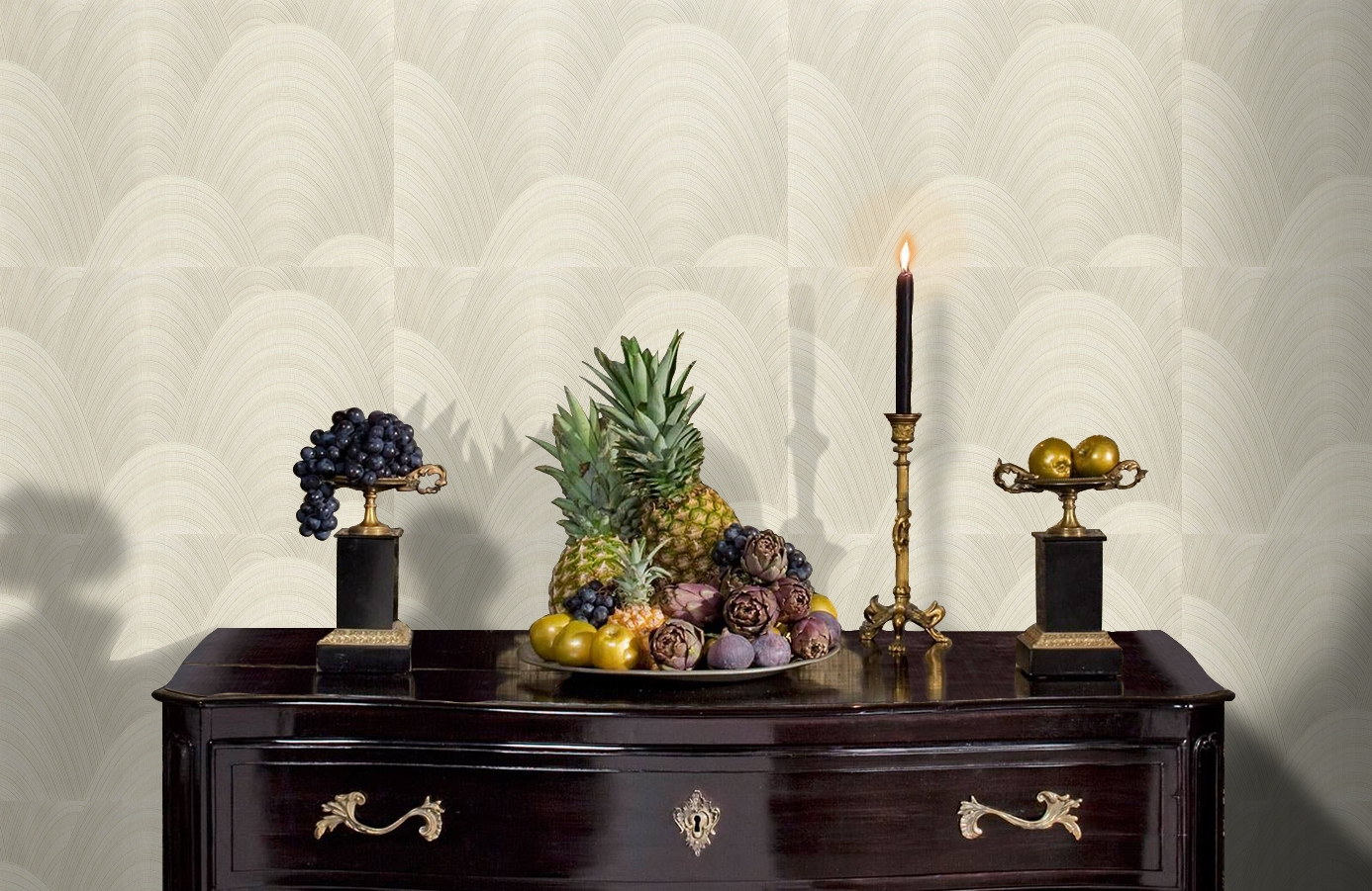 Обои 7028-05 фото в интерьере гостиной