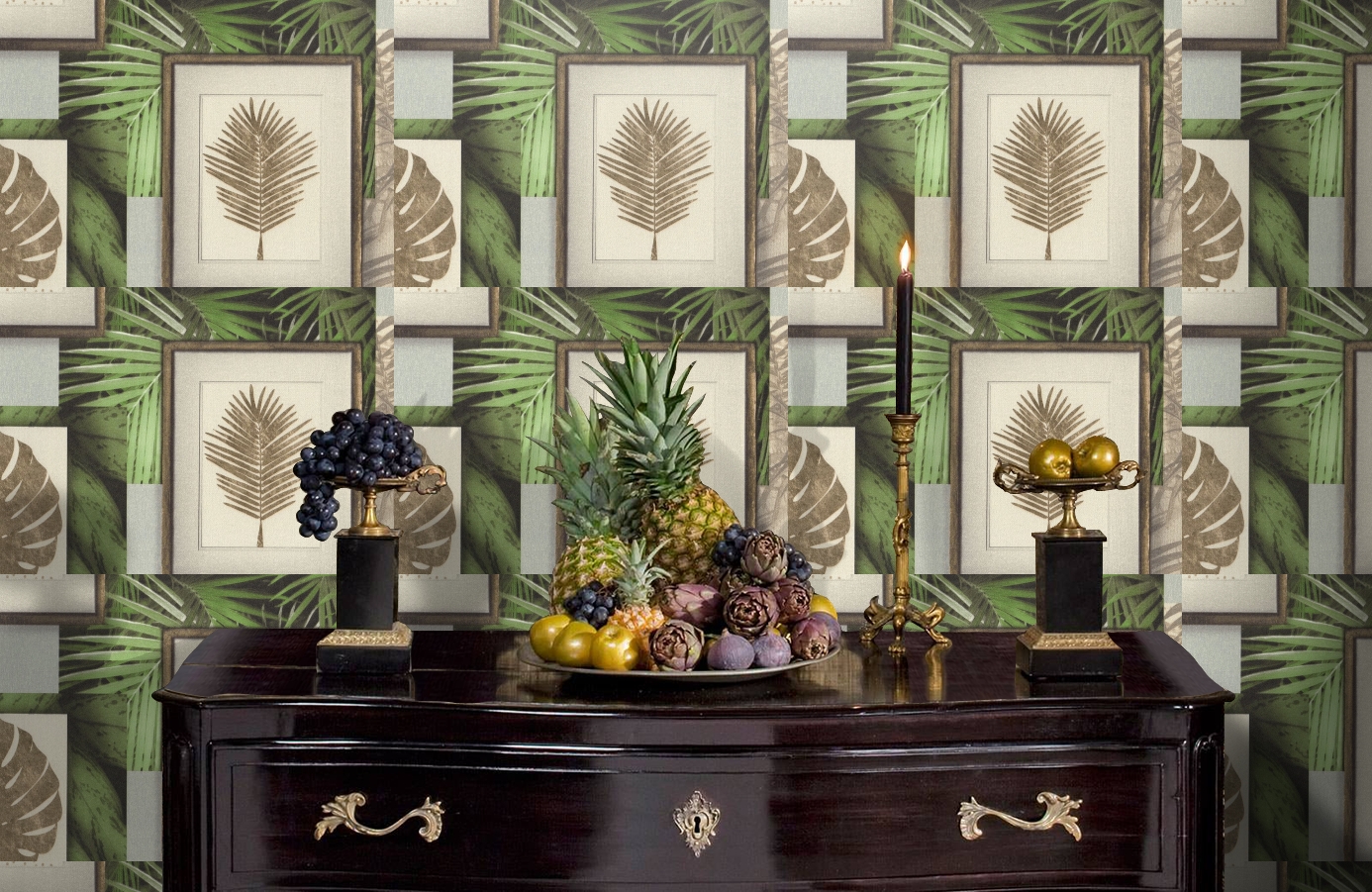 Обои 7043-04 фото в интерьере гостиной Обои 7043-04 фото в интерьере гостиной