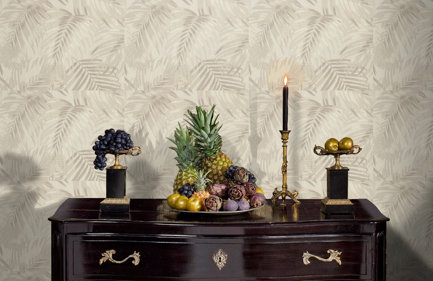 Обои 7044-01 фото в интерьере гостиной