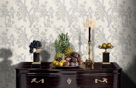 Обои 7049-00 фото в интерьере гостиной превью