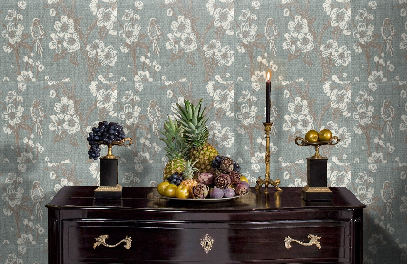 Обои 7049-04 фото в интерьере гостиной Обои 7049-04 фото в интерьере гостиной