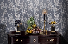 Обои 7049-20 фото в интерьере гостиной превью