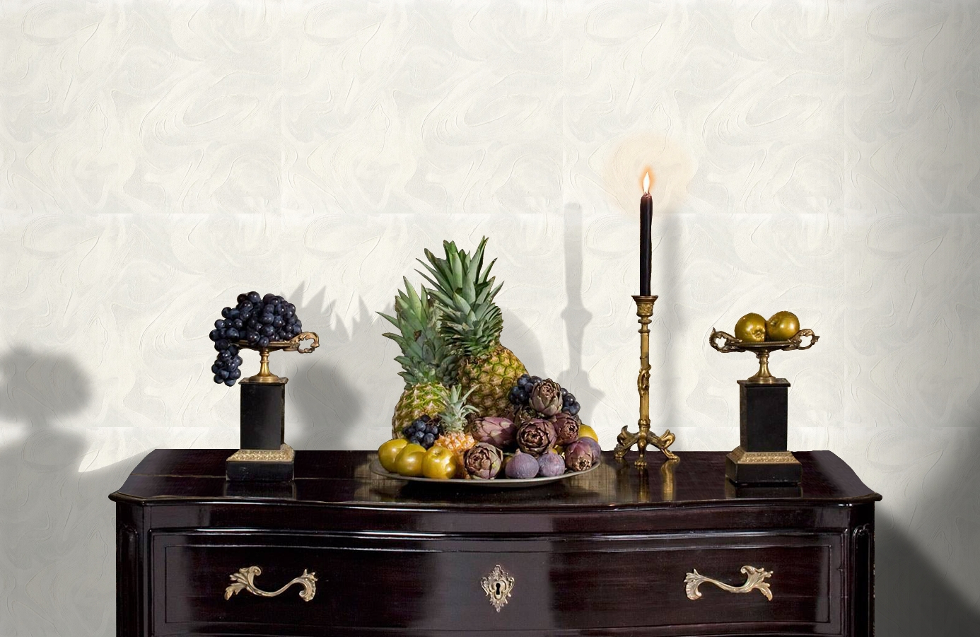 Обои 7057-00 фото в интерьере гостиной