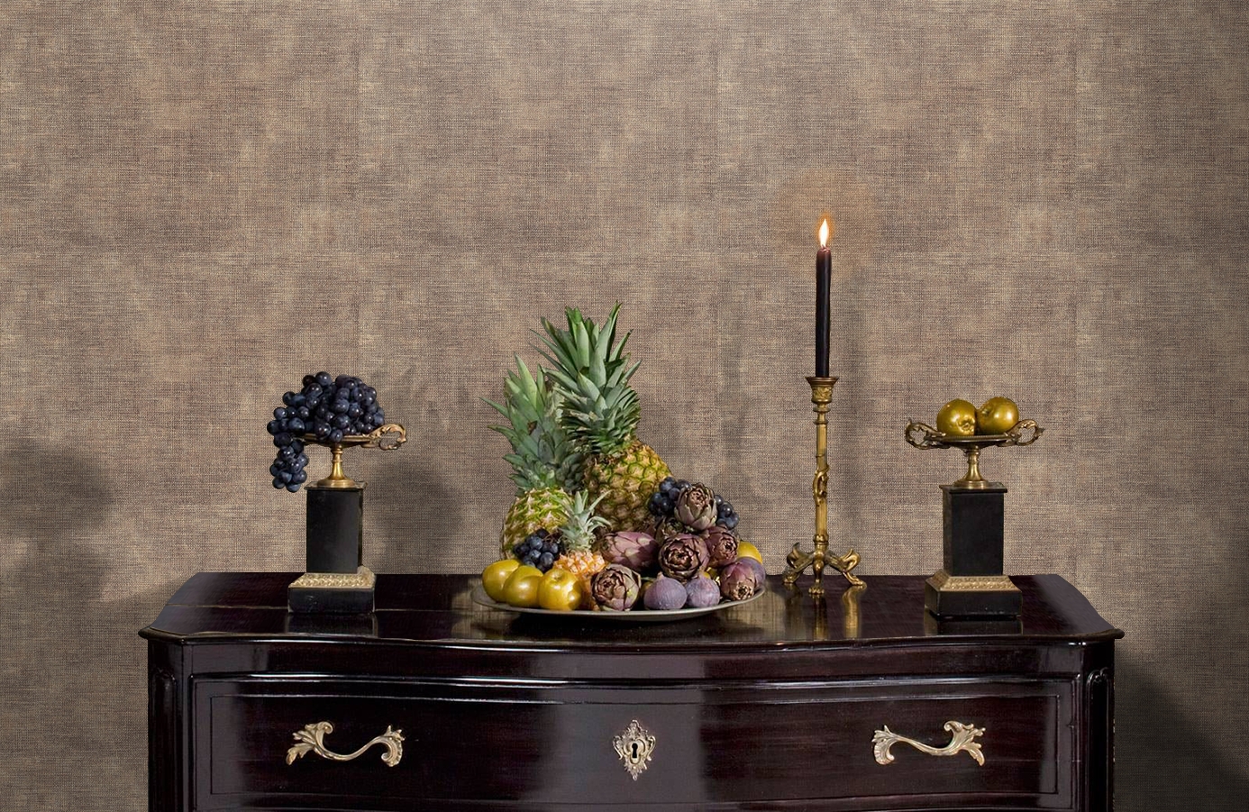 Обои 7061-12 фото в интерьере гостиной