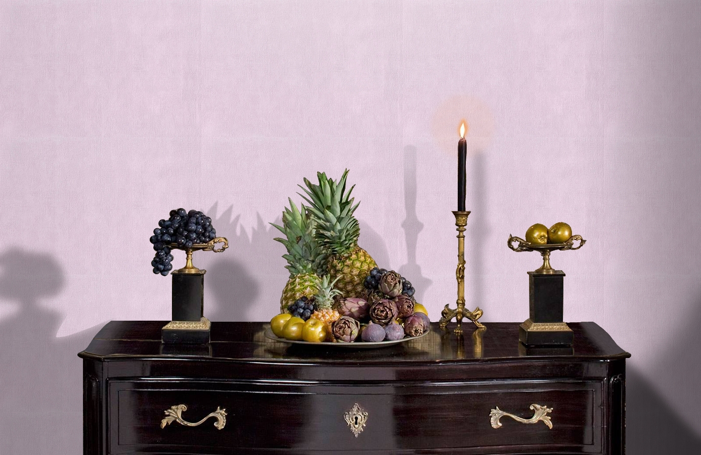 Обои 7079-07 фото в интерьере гостиной