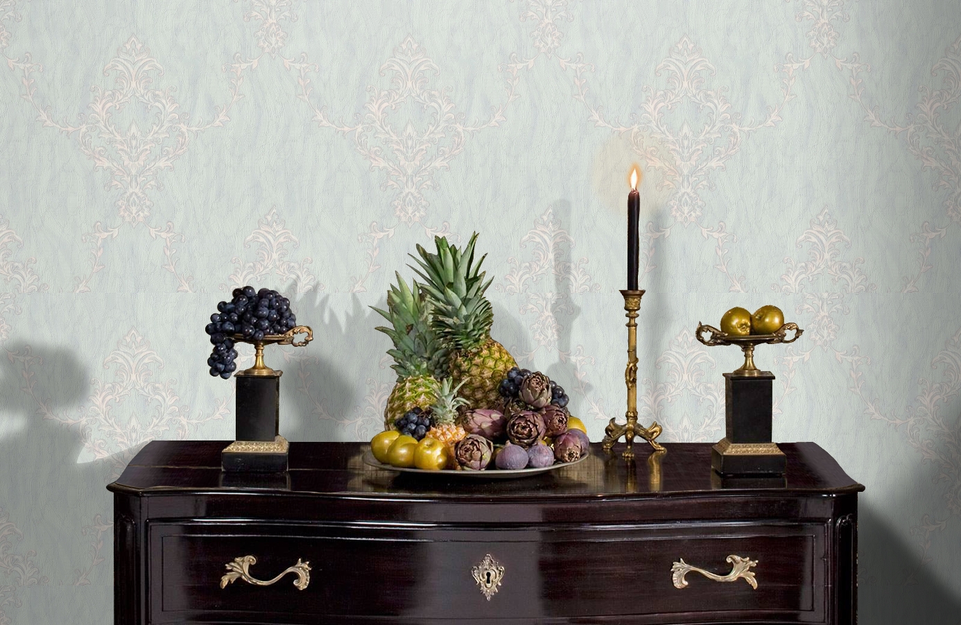 Обои 7082-03 фото в интерьере гостиной Обои 7082-03 фото в интерьере гостиной