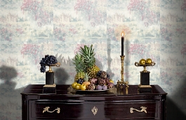 Обои 7084-04 фото в интерьере гостиной превью