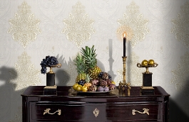 Обои 7098-11 фото в интерьере гостиной превью