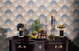 Обои 7109-03 фото в интерьере гостиной превью