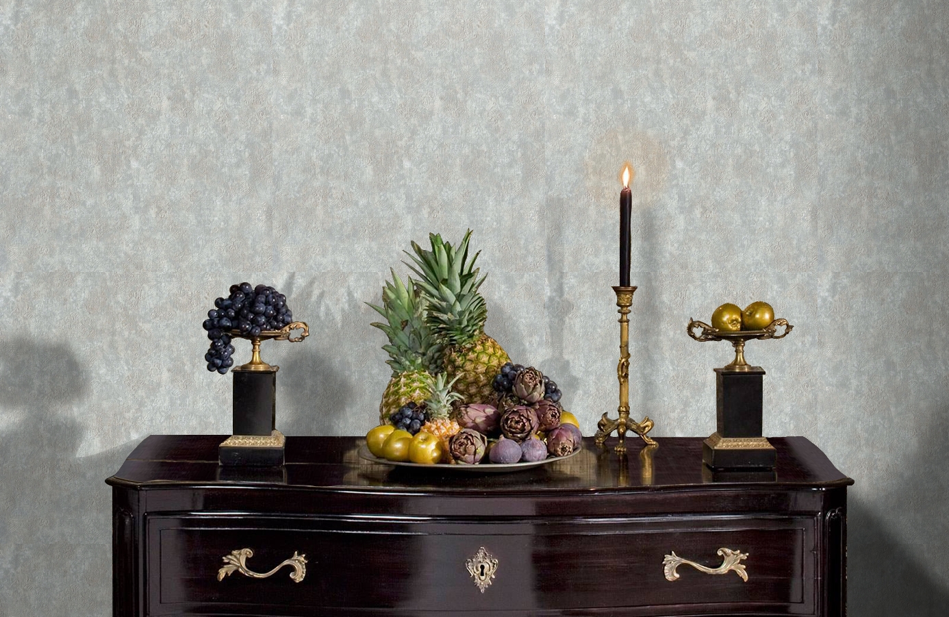 Обои 7116-04 фото в интерьере гостиной