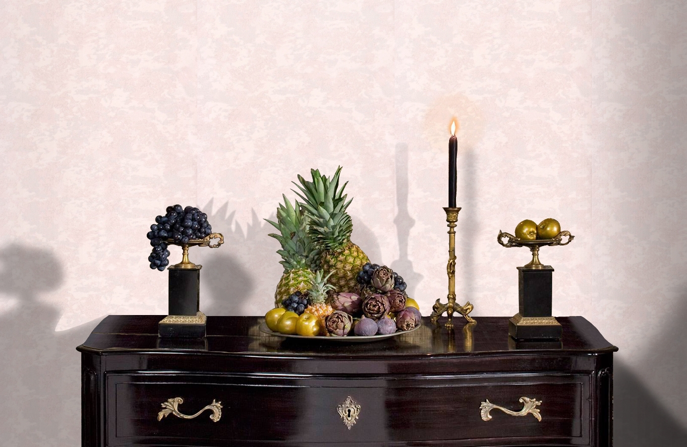 Обои 7132-01 фото в интерьере гостиной